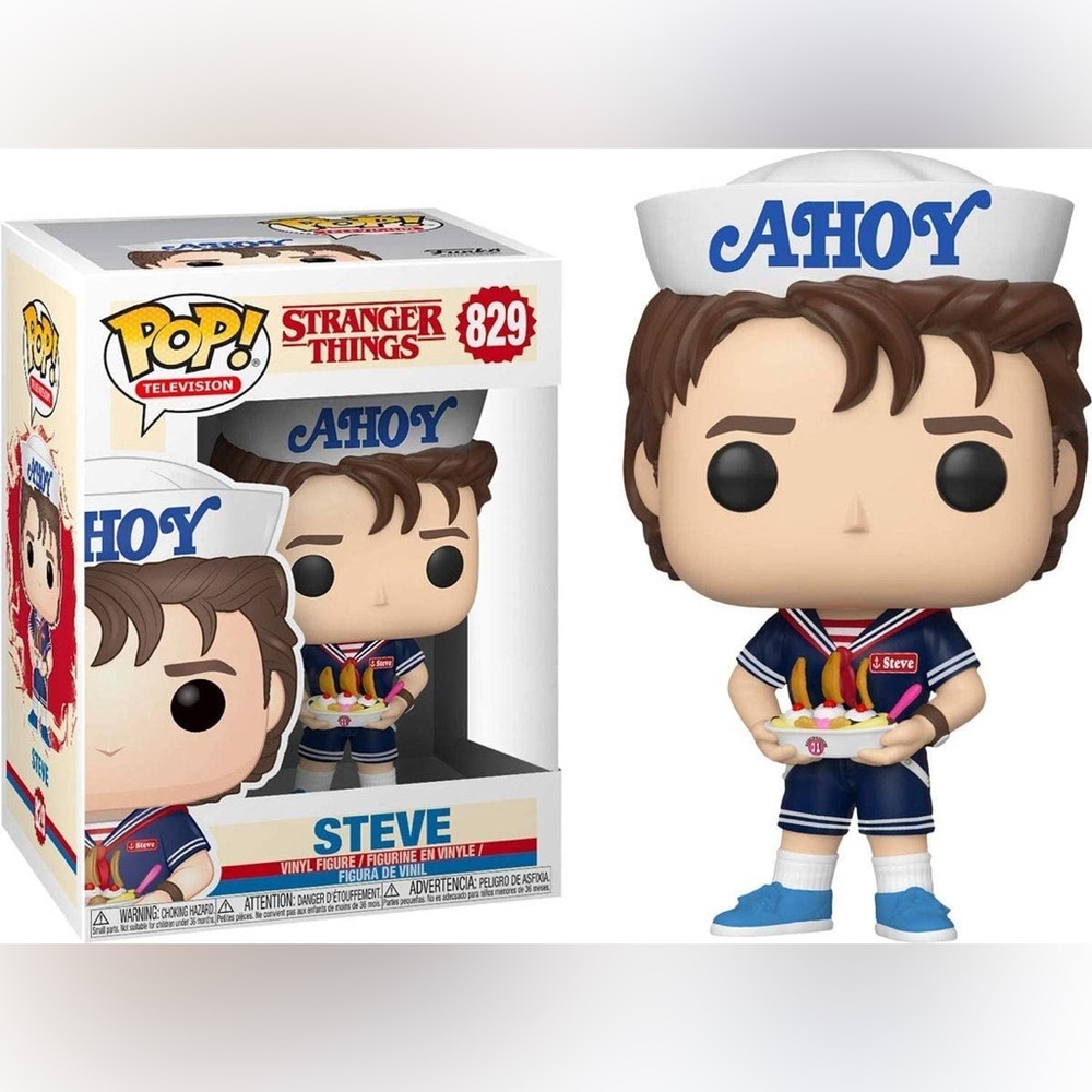 Steve Scoops Ahoy Special Edition Baskin Robbins Funko - Stranger Things